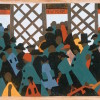 Jacob Lawrence's painting "The Great Migration"