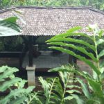 exterior roof and daybed at Bali Purnati